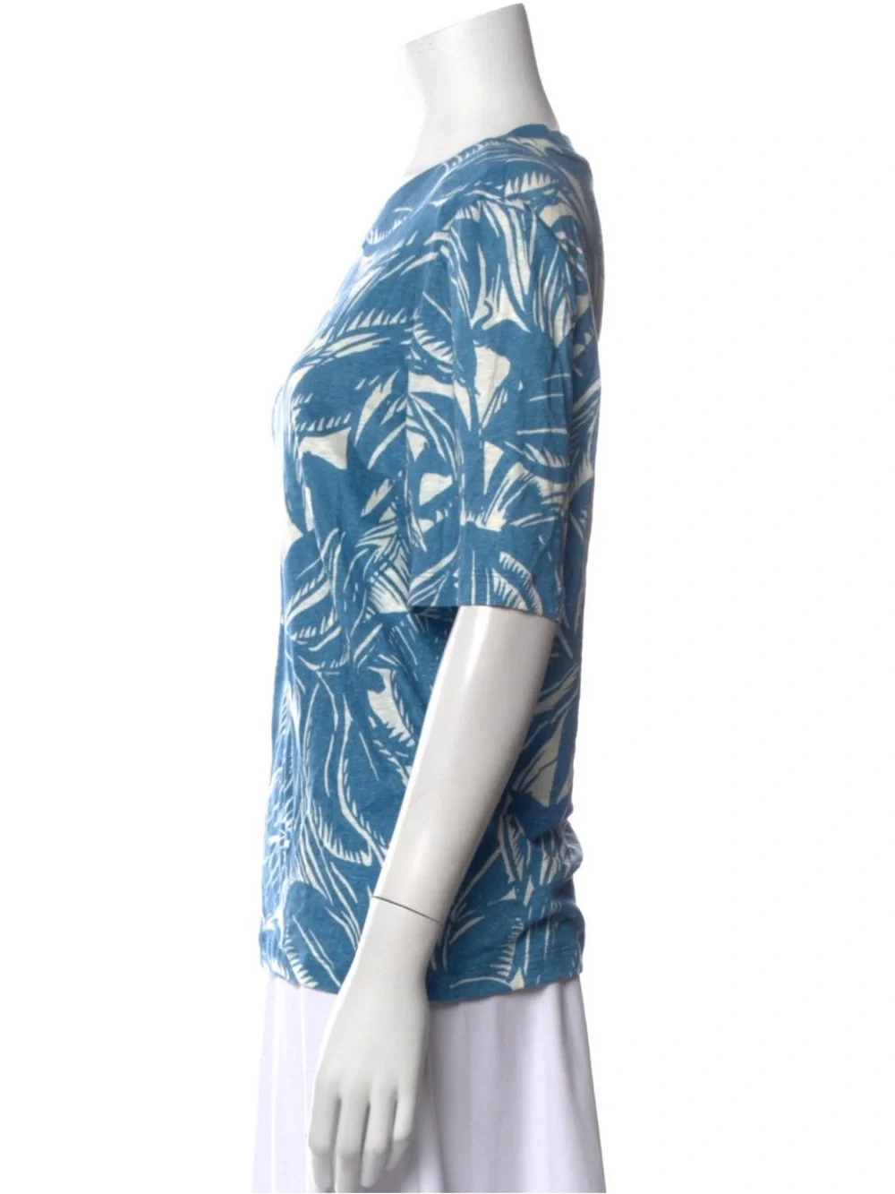 Tory Burch linen neck